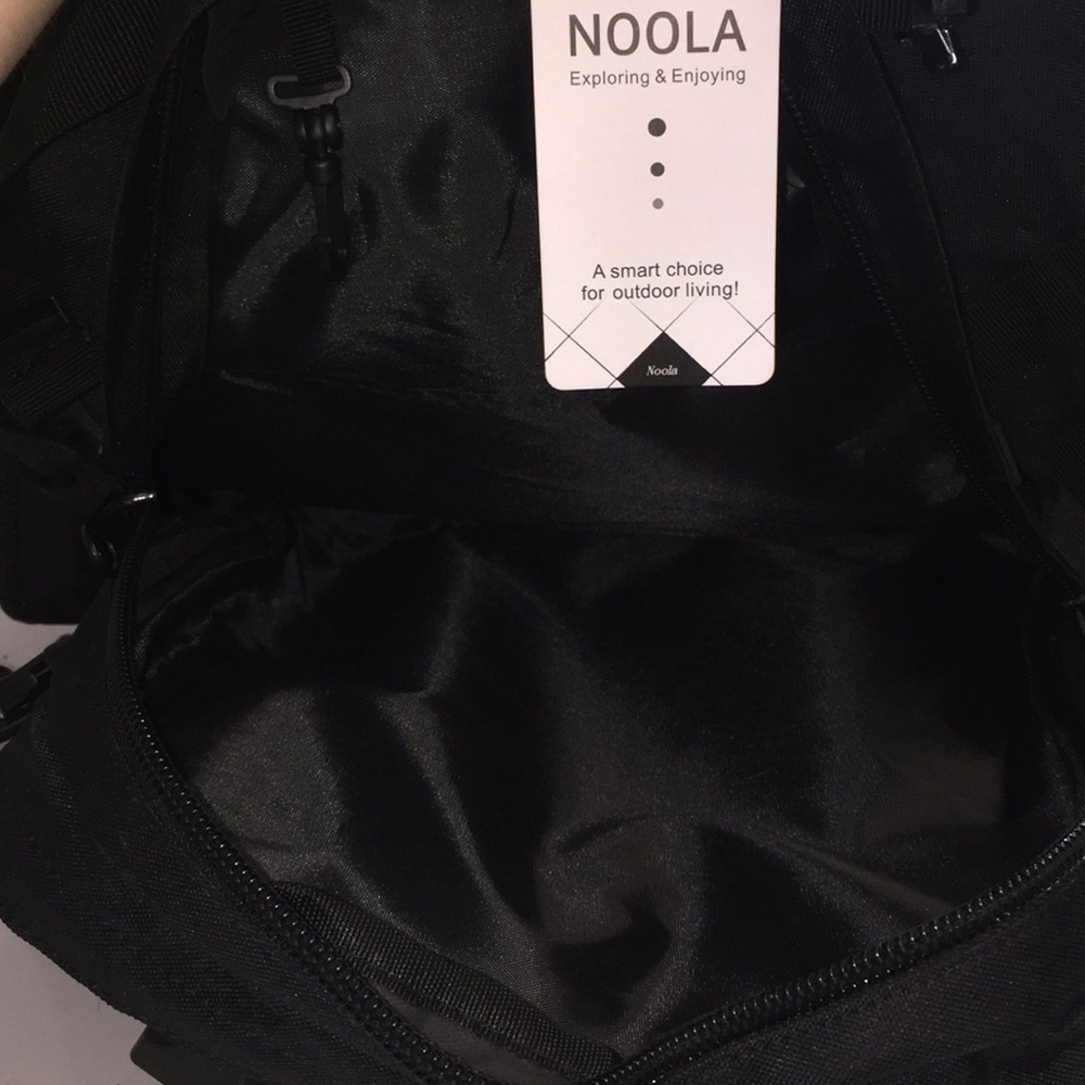 COPY - men’s large black NOOLA backpack NWT - Picture 6 of 6